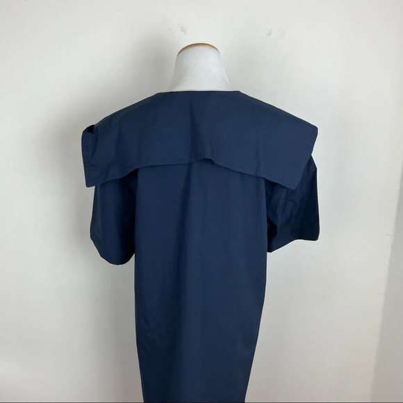 Storets NWT Tinsley Lace Up Sailor Dress Navy Blue Size S/M - Picture 11 of 15